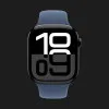 б/у Apple Watch Series 10 42mm Jet Black Aluminum Case with Denim Sport Band - M/L