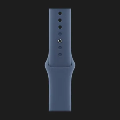 б/у Apple Watch Series 10 42mm Jet Black Aluminum Case with Denim Sport Band - M/L