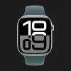 б/у Apple Watch Series 10 46mm Silver Aluminum Case with Lake Green Sport Band - M/L