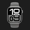 б/у Apple Watch Series 10 46mm Silver Aluminum Case with Stone Gray Sport Band - M/L