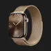 б/у Apple Watch Series 10 46mm Gold Titanium Case with Gold Milanese Loop M/L (MX003)