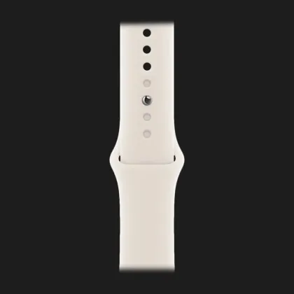 б/у Apple Watch Series 10 46mm Jet Black Aluminum Case with Starlight Sport Band - M/L