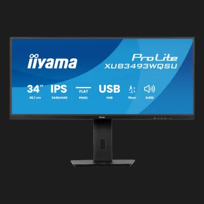 Монітор iiyama 34" IPS 120Hz XUB3493WQSU-B6 (UA)