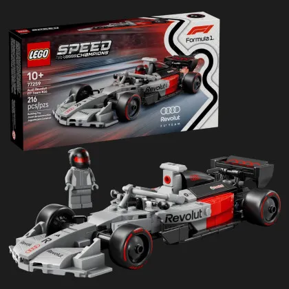 Конструктор LEGO Speed ​​Champions Гоночный автомобиль Audi Revolut F1 Team R26 (77259)