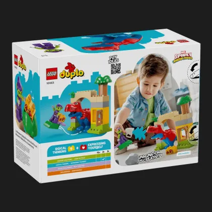 Конструктор LEGO Marvel Динозавр Spidey-Rex против Зеленого Гоблина (10463)