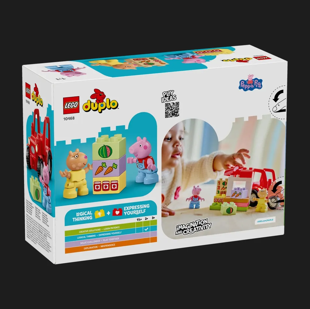 Конструктор LEGO Duplo Трактор і ринок (10468)
