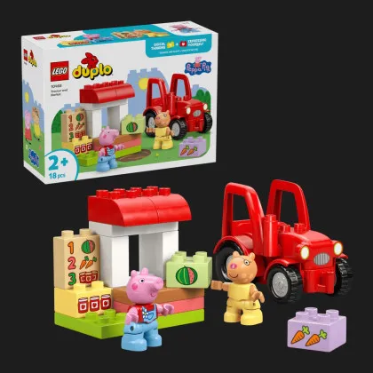 Конструктор LEGO Duplo Трактор и рынок (10468)