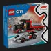 Конструктор LEGO City Вантажівка для демонстрації F1 із перегоновим автомобілем Audi F1 (60493)