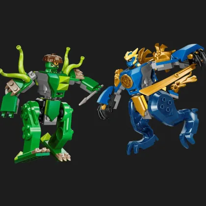 Конструктор LEGO Ninjago Битва робота дракона Джея (71853)