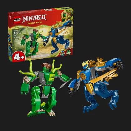 Конструктор LEGO Ninjago Битва робота дракона Джея (71853)