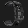 Ремінець Silicone Fit для Garmin (QuickFit 26) (Black/Gray)