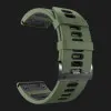 Ремешок Silicone Fit для Garmin (QuickFit 26) (Army Green/Black)