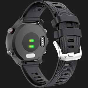 Ремінець Silicone Fit для смарт-годинника (Quick Release 20) (Black)