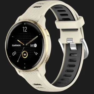 Ремінець Silicone Tech Strap для смарт-годинника (Quick Release 20) (Starligh/Black)