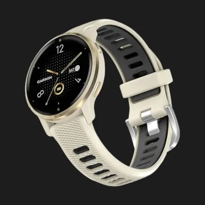 Ремінець Silicone Tech Strap для Garmin (Quick Release 22) (Starligh/Black) в Чернігові