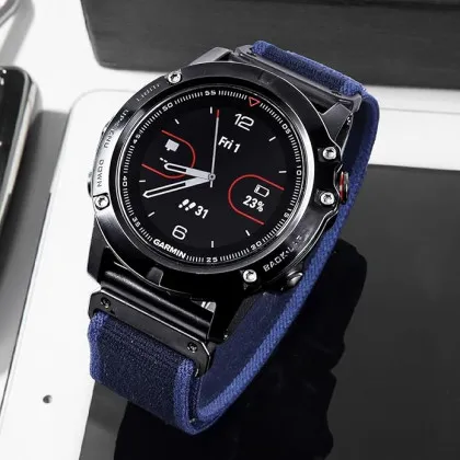 Ремінець Trail Strap для смарт-годинника (Quick Release 20) (Midnight Blue) в Чернігові