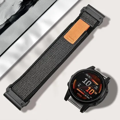 Ремінець Trail Strap для смарт-годинника (Quick Release 20) (Black) в Чернігові