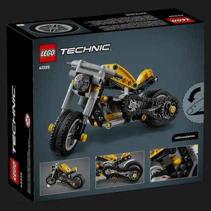Конструктор LEGO Technic Жовтий мотоцикл (42225)