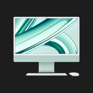 б/у Apple iMac 24 with Retina 4.5K, Apple M3, 256GB, 8 CPU / 8 GPU, 8GB RAM, Green (MQRA3) (2023) (Хороший стан)