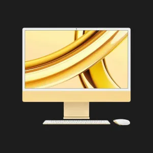 б/у Apple iMac M3 24 4.5K, Yellow, 16GB / 512GB, 8 CPU / 10 GPU (Z19F0011H) (2023) (Хорошее состояние)