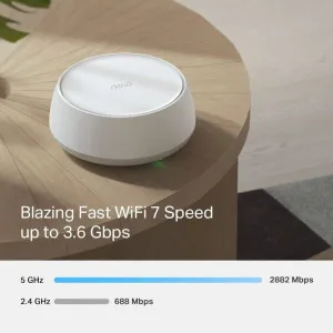 Wi-Fi Mesh-система TP-LINK Deco BE22 BE3600, 1xGE LAN, 1xGE WAN, 1 модуль (DECO-BE22-1-PACK) в Бродах