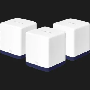 Wi-Fi Mesh система MERCUSYS Halo H50G AC1900, 3xGE LAN/WAN, 3мод (White) в Борисполе