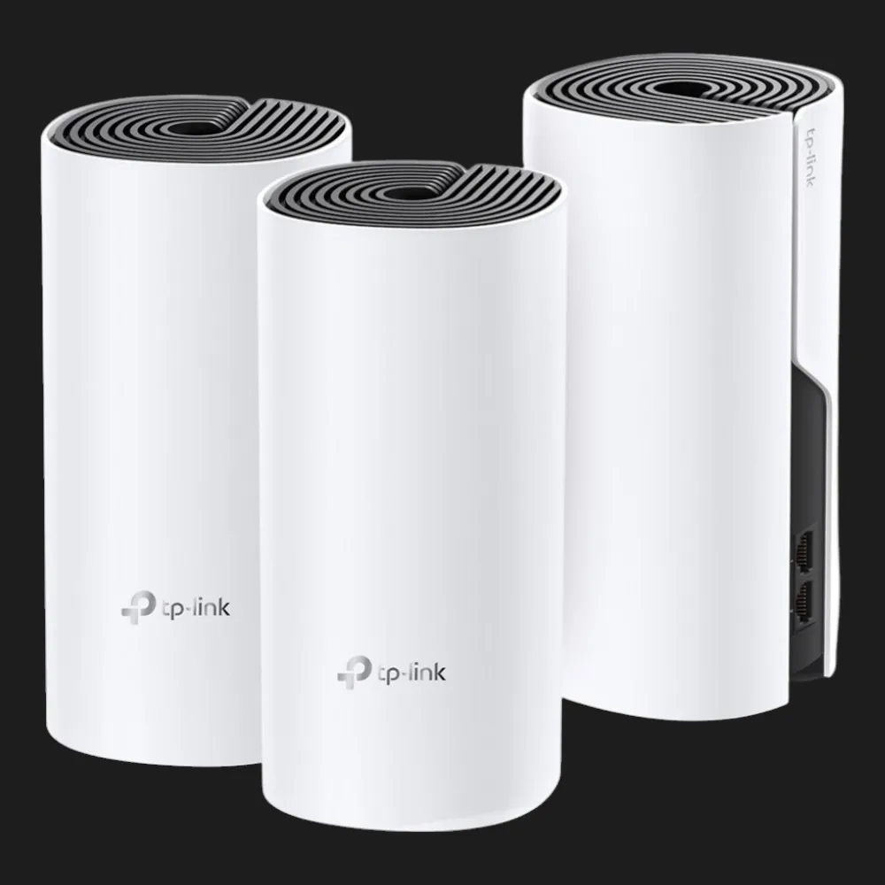 Wi-Fi Mesh система TP-LINK Deco M4 AC1200, 2xGE LAN/WAN, 3мод (DECO-M4-3-PACK)