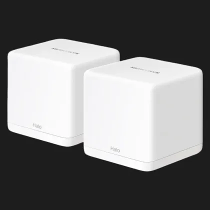 Wi-Fi Mesh система MERCUSYS Halo H60X AX1500, 3xGE LAN/WAN, 2мод (White)
