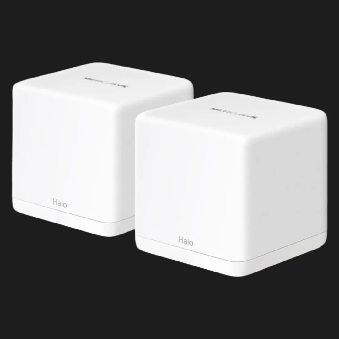 Wi-Fi Mesh система MERCUSYS Halo H30G AC1300, 2xGE LAN/WAN, 2мод (White)