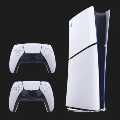 Игровая консоль Sony PlayStation 5 Slim (Digital Edition) (825GB) + Dualsense (Standard)