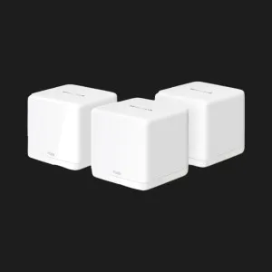 Wi-Fi Mesh система MERCUSYS Halo H60X AX1500, 3xGE LAN/WAN, 3мод (White) в Борисполе