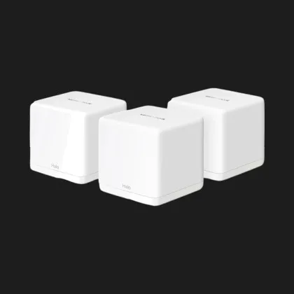 Wi-Fi Mesh система MERCUSYS Halo H60X AX1500, 3xGE LAN/WAN, 3мод (White) в Чернігові