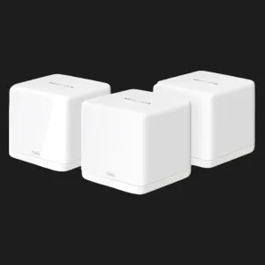 Wi-Fi Mesh система MERCUSYS Halo H60X AX1500, 3xGE LAN/WAN, 3мод (White) в Борисполе