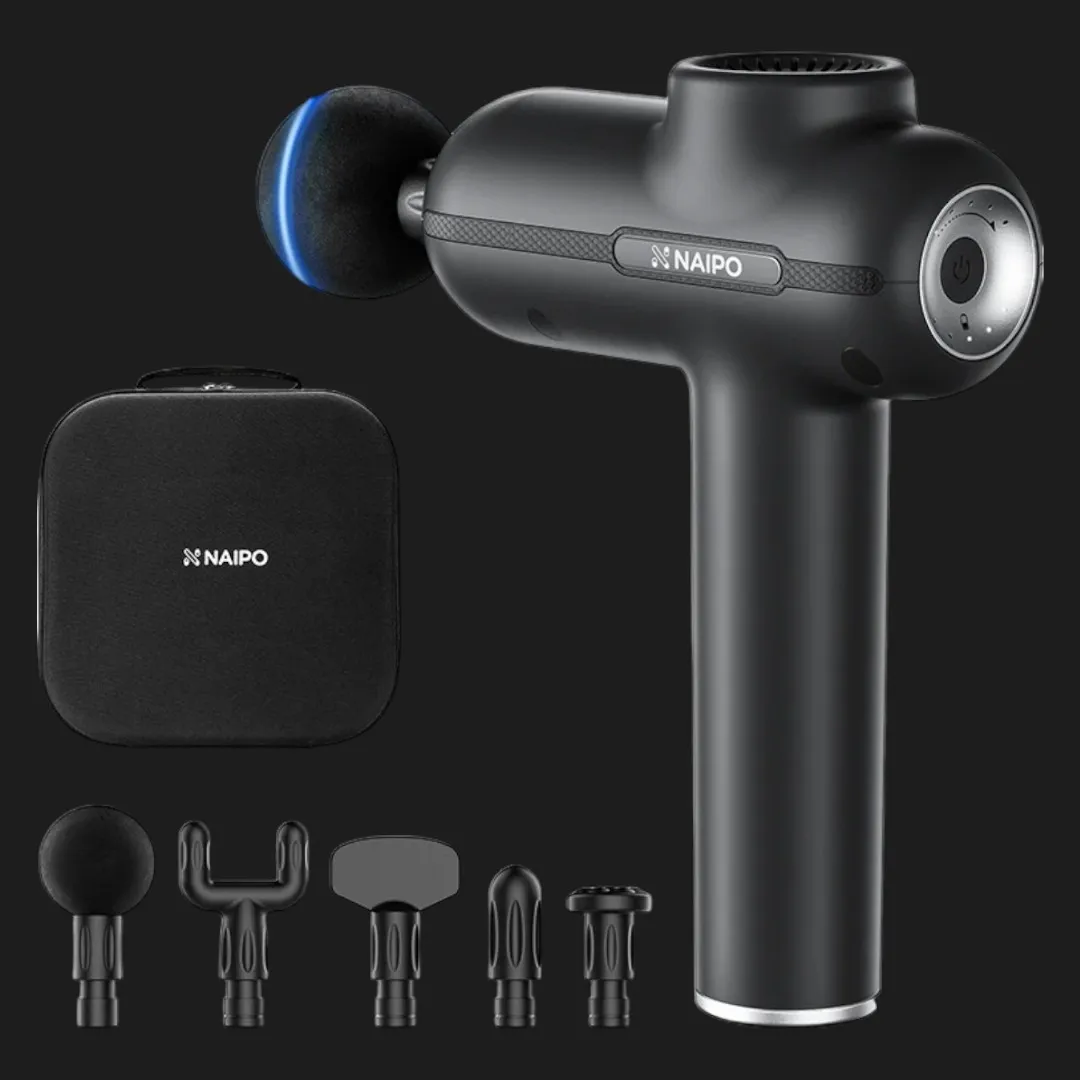 Перкусійний масажер Naipo (Black) (MGG-2103)