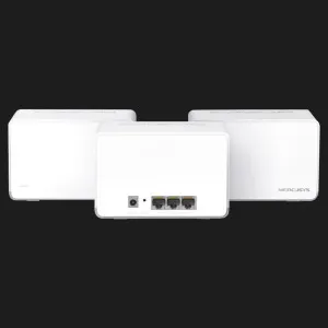 Wi-Fi Mesh система MERCUSYS Halo H70X AX1800, 3xGE LAN/WAN, 3мод (White) в Борисполе