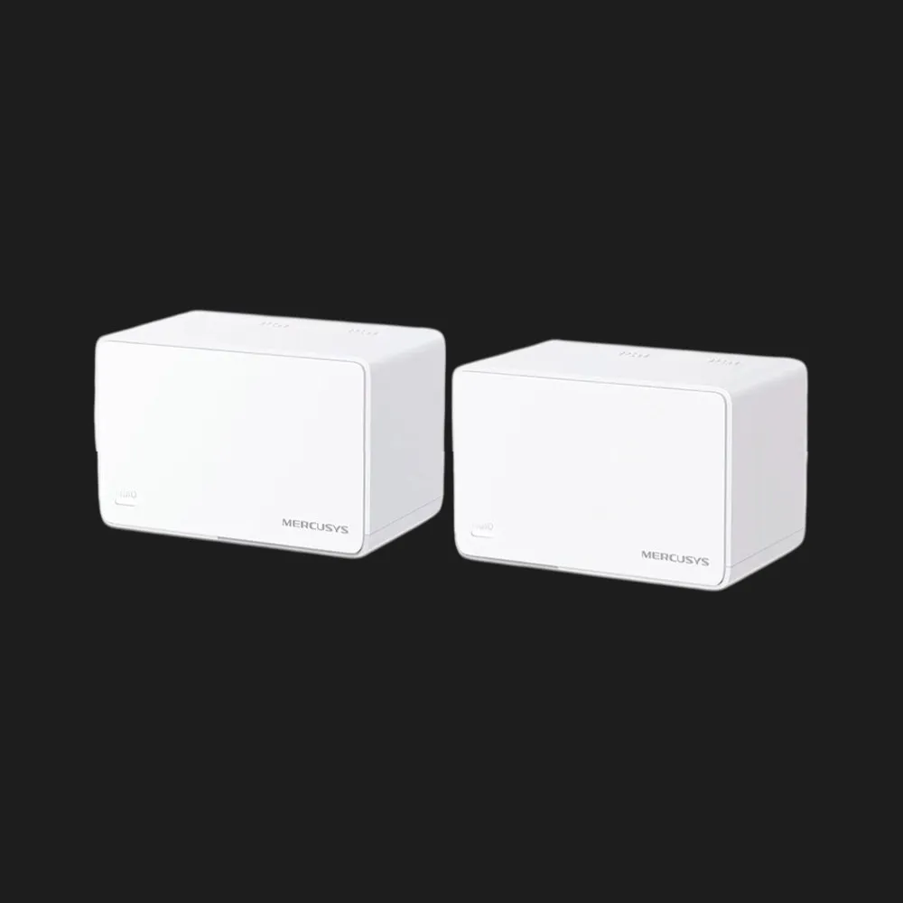 Wi-Fi Mesh система MERCUSYS Halo H80X AX3000, 3xGE LAN/WAN, 2 мод (White)