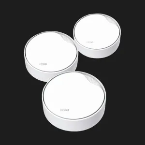 Wi-Fi Mesh система TP-LINK Deco X50 AX3000, 1xGE LAN/WAN, 1x2,5GE LAN/WAN, 3мод, PoE (White) в Бродах