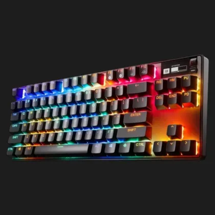Клавиатура оптическая SteelSeries Pro TKL WL Gen 3 HyperMagnetic OmniPoint 3.0 OLED (64871) (UA)