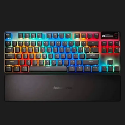 Клавиатура оптическая SteelSeries Pro TKL WL Gen 3 HyperMagnetic OmniPoint 3.0 OLED (64871) (UA)