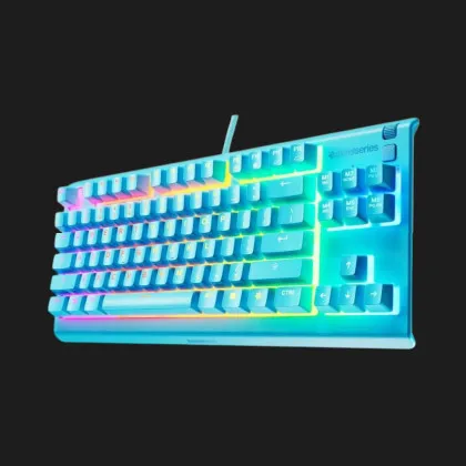 Ігрова клавіатура SteelSeries Apex 3 TKL (UA) (Aqua)