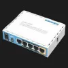 Маршрутизатор MikroTik hAP (White/Blue)