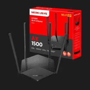 Маршрутизатор MERCUSYS MR60X (Black) в Бродах