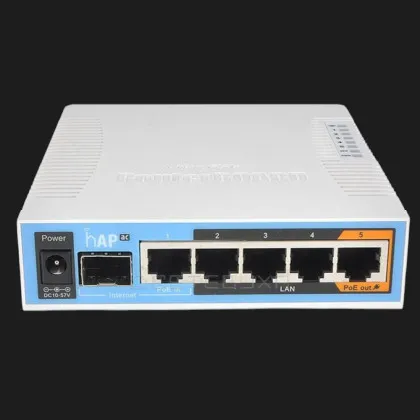 Маршрутизатор Mikrotik hAP ac (White/Blue)