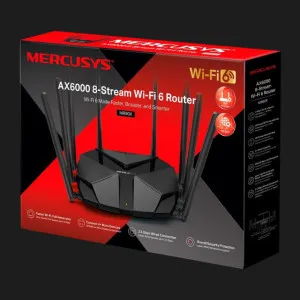 Маршрутизатор MERCUSYS MR90X (Black) в Бродах