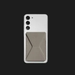 Чехол-кошелек Invisible Phone Stand (Taupe)
