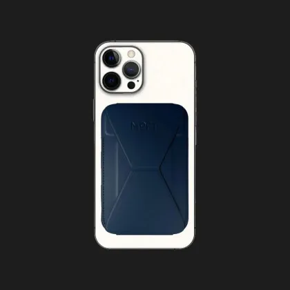 Чехол-кошелек MOFT Snap-On iPhone Stand (Navy Blue)