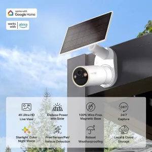 IP Камера TP-LINK TAPO C460 KIT 8MP (White) в Бродах
