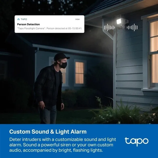 IP камера TP-LINK TAPO C615F KIT 2K QHD (White)