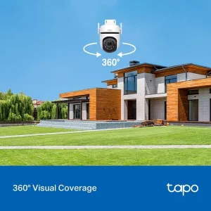 IP камера TP-LINK Tapo C520WS 4MP N300 1xFE LAN наружная поворотная (White) в Бродах