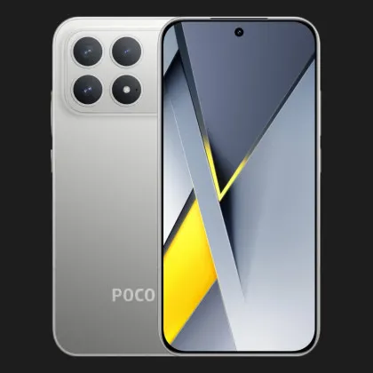 Смартфон POCO F8 Pro 12/256GB (Titanium Silver)